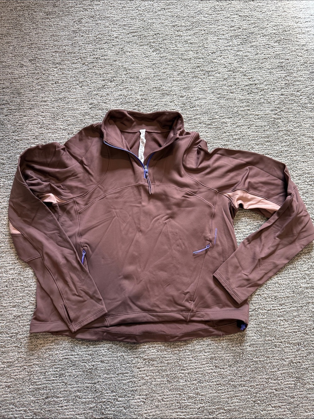 lululemon athletica Tech Fleece Hiking 1/4 Zip Pullover